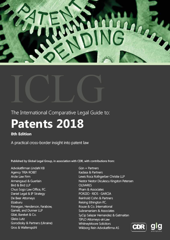 The International Comparative Legal Guide to: Patents 2018